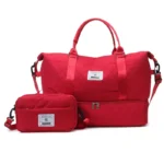 σετ τσαντα ταξιδίου κόκκινο