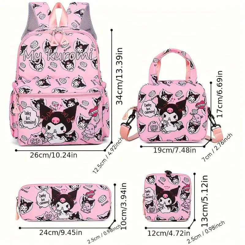 Sanrio Kuromi Σετ 4 τεμαχίων